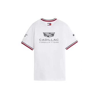 Cadillac F1 férfi póló Valtteri Bottas #77 official Teamline Replica white F1 Team 2026