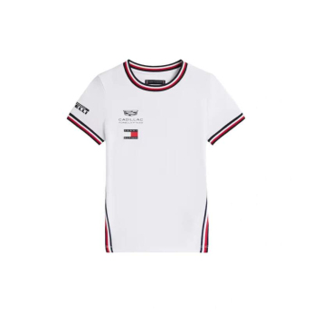 Cadillac F1 gyerek póló official Teamline Replica white F1 Team 2026