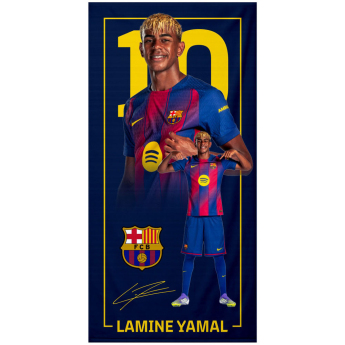FC Barcelona fürdőlepedő Lamine Yamal navy