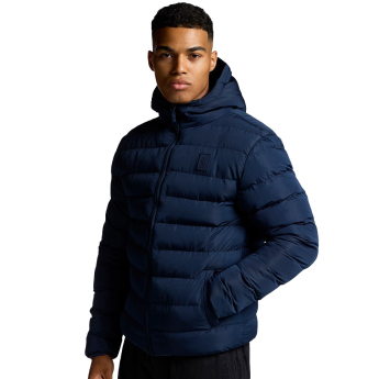 FC Liverpool férfi téli kabát Puffa navy