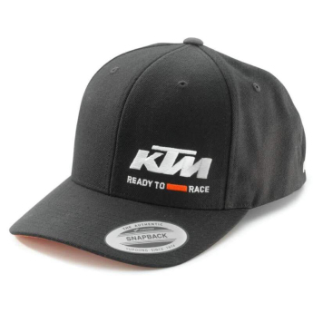 Red Bull KTM baseball sapka logo black ready to race