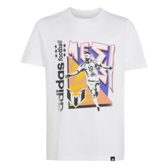 Lionel Messi gyerek póló Graphic Fun white