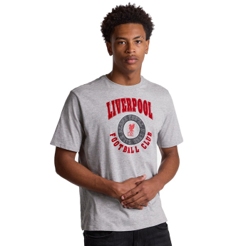 FC Liverpool férfi póló Collegiate grey