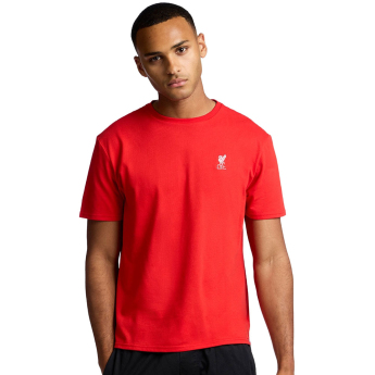 FC Liverpool férfi póló Embroidered red