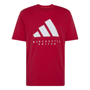 Manchester United férfi póló Graphic red