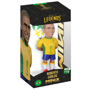 Labdarúgó válogatott bábu MINIX Legends Brazil Roberto Carlos