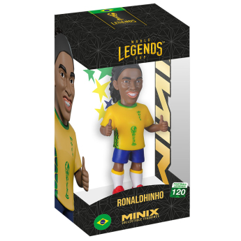 Labdarúgó válogatott bábu MINIX Legends Brazil Ronaldinho