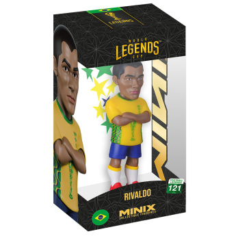 Labdarúgó válogatott bábu MINIX Legends Brazil Rivaldo