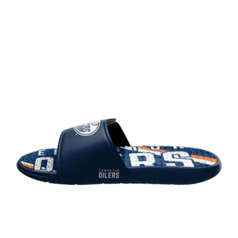 Edmonton Oilers férfi papucs Colorblock Slipper