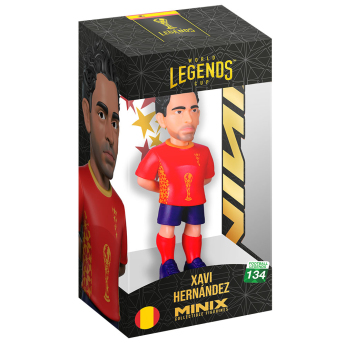 Labdarúgó válogatott bábu MINIX Legends Spain Xavi