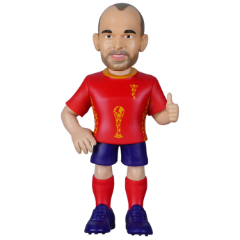 Labdarúgó válogatott bábu MINIX Legends Spain Iniesta