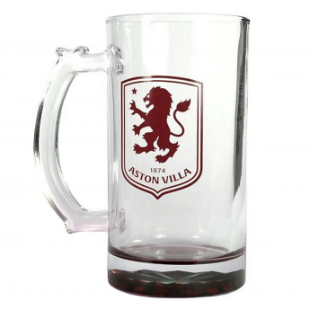 Aston Villa poharak Stein Glass Tankard