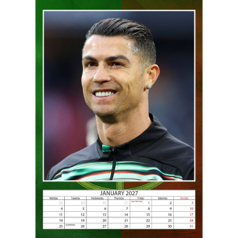 Kalendář CRISTIANO RONALDO 2027