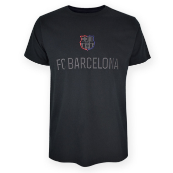 FC Barcelona férfi póló Reflex black