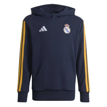 Real Madrid gyerek kapucnis pulóver Hoody navy