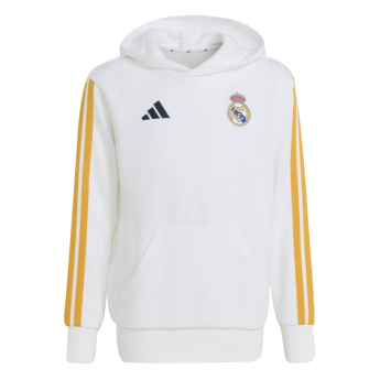 Real Madrid gyerek kapucnis pulóver Hoody white