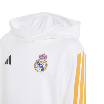 Real Madrid gyerek kapucnis pulóver Hoody white
