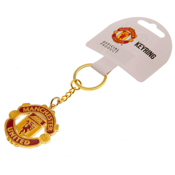 Manchester United kulcstartó Crest Keyring