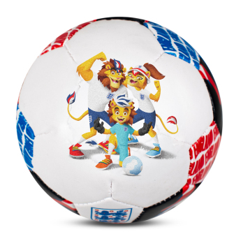 Labdarúgó válogatott futball labda England Mascot 4 inch Soft Ball