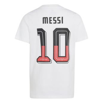 Lionel Messi gyerek póló Shirt white