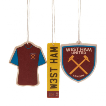 West Ham United légfrissítő 3pk Air Freshener