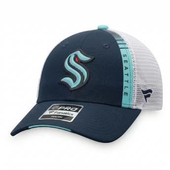 Dětská Kšiltovka Seattle Kraken NHL 2022 Draft Authentic Pro On Stage Trucker Adjustable