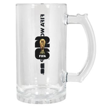 VB 2026 (World Cup) pohár Stein Glass Tankard