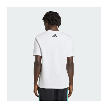 Mercedes AMG Petronas férfi póló Large Logo white F1 Team 2026