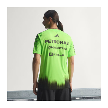 Mercedes AMG Petronas férfi póló Set Up green F1 Team 2026