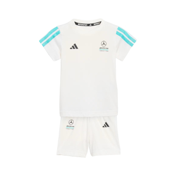 Mercedes AMG Petronas gyerek szett DNA Shortsleeve white F1 Team 2026