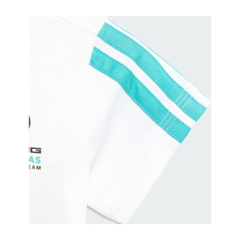 Mercedes AMG Petronas gyerek szett DNA Shortsleeve white F1 Team 2026