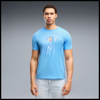 Manchester City férfi póló FtblCulture light