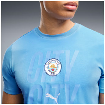 Manchester City férfi póló FtblCulture light