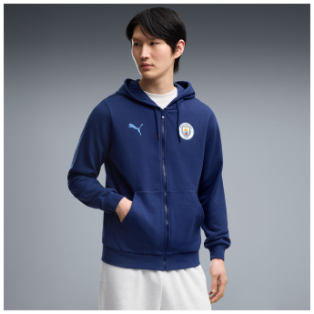Manchester City férfi kabát FtblCulture navy