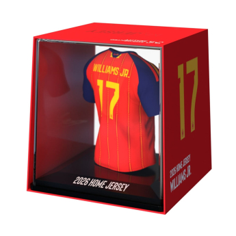 Labdarúgó válogatott Box MyJersey Spain Nico Williams 2026