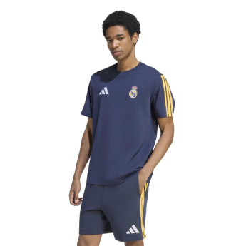 Real Madrid férfi póló Tee navy