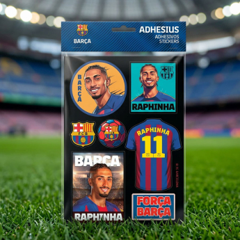 Arch samolepek BARCELONA FC Raphinha
