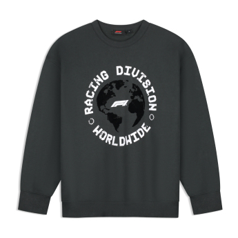 Forma 1 férfi pulóver Division Worldwide Graphic black 2026