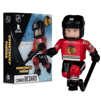 Chicago Blackhawks bábu Connor Bedard #98 NHL Construct