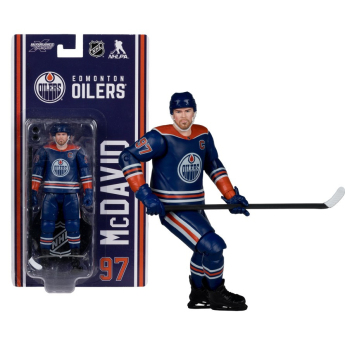 Edmonton Oilers bábu Connor McDavid #97 NHL McFarlane Articulated