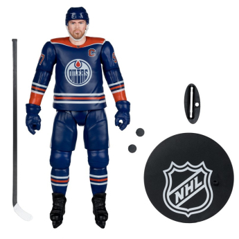 Edmonton Oilers bábu Connor McDavid #97 NHL McFarlane Articulated