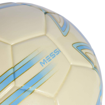 Lionel Messi labda white blue