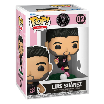 Labdarúgó válogatott bábu Funko POP! Inter Miami - Luis Suarez