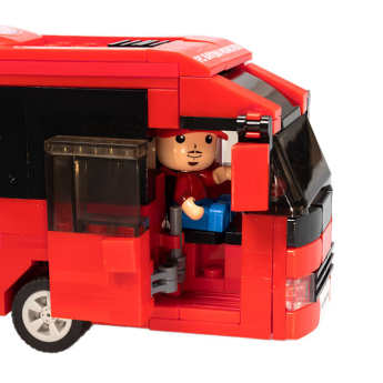 Bayern München építőkockák Team Bus