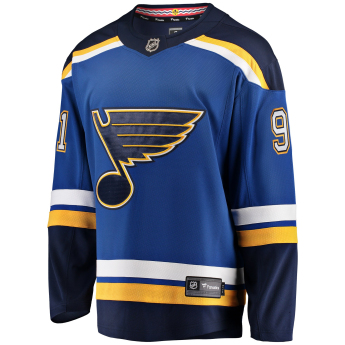 St. Louis Blues hoki mez blue #91 Vladimir Tarasenko Breakaway Alternate Jersey