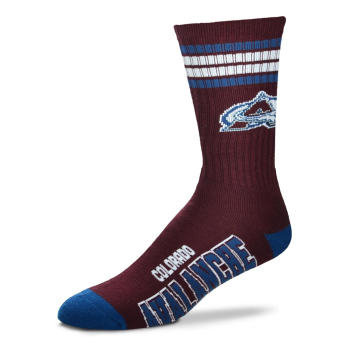 Colorado Avalanche gyerek zokni 4 Stripes Crew