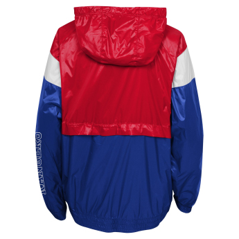 New York Rangers gyerek kapucnis kabát Goal Line Stance Full-Zip Windbreaker