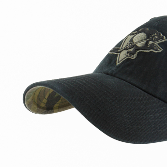 Pittsburgh Penguins baseball sapka Ballpark Camo 47 CLEAN UP NHL black