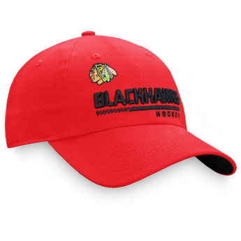 Chicago Blackhawks baseball sapka Authentic Pro Locker Room Curved Unstructured Red