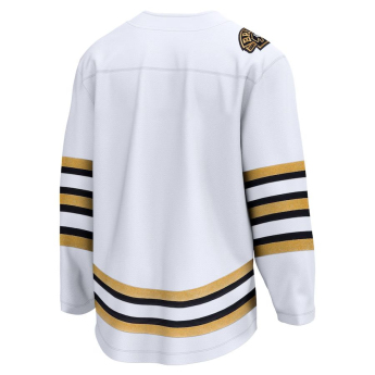 Boston Bruins hoki mez White 100th Anniversary Premier Breakaway Jersey